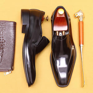 Zapatos de Vestir Casuales de Negocios para Hombre, Mocasines de Cuero Vacuno Tejidos a Mano con Borla, Estilo Coreano - Product Image 2