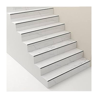 Carreaux de Porcelaine Modernes et Durables pour Marches d'Escalier, Design Numérique Esthétique, Éclat Glaçuré, Antidérapants, Résistants aux Acides, pour Appartement