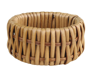 Rond de serviette en rotin tissé fabriqué au Vietnam matériau écologique pour la décoration de la maison et de la vaisselle en gros - Product Image 2