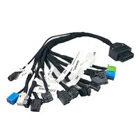 Cables de plataforma de prueba de gateway EIS ELV 15 en 1 para programadores MB W164 W212 W221 W246 W218 W204 W447 VVDI CGDI ACDP IM608