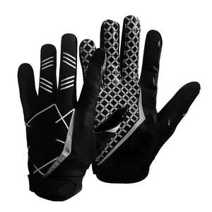 Gants de gardien de but de football américain personnalisés de la meilleure qualité gants d'hiver en cuir super collants antidérapants impression d'hiver confortable - Product Image 3