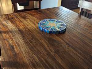 Miroir mosaïque bleu - Product Image 2