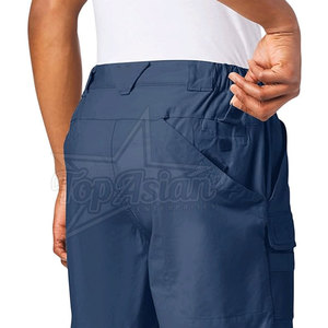 กางเกงขาสั้นคาร์โก้ลำลองสำหรับผู้ชายกางเกงขาสั้นผ้าฝ้ายน้ำหนักเบามีหลายกระเป๋าดีไซน์ทนทานสำหรับการเดินป่ากลางแจ้งและทำงานฤดูร้อน - Product Image 6