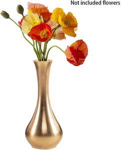 Floreros de latón de alta calidad, diseño personalizado, artículo de decoración de jardín, jarrones para el hogar, fabricante y exportador al por mayor - Product Image 2