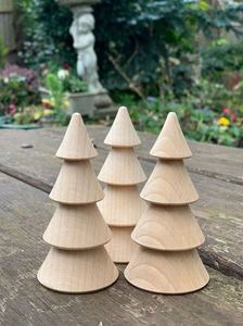 Árbol de Navidad de madera al por mayor, mesa colgante interior personalizada de pie para el hogar, jardín, árbol de Navidad, decoración de fiesta - Product Image 6