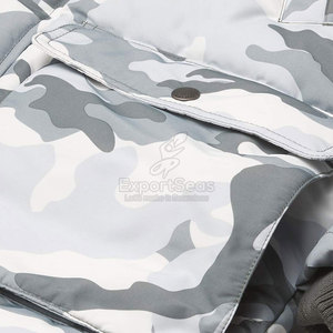 Veste parka d'hiver Design personnalisé Vêtements d'extérieur coupe-vent pour temps froid Veste parka rembourrée pour hommes - Product Image 5