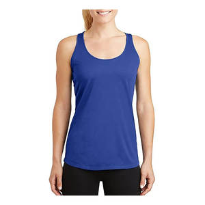 Débardeur personnalisé grande taille en tissu doux et respirant pour femmes OEM polyester et coton pour la course à pied avec étiquette - Product Image 2