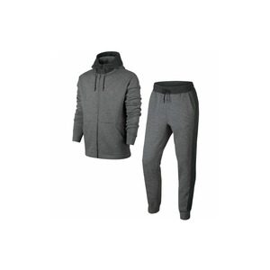 ชุดวอร์มฤดูหนาวสำหรับผู้ชายชุดเสื้อผ้าแบบมีฮู้ดและกางเกงขายาวพิมพ์โลโก้ได้ตามต้องการ - Product Image 1