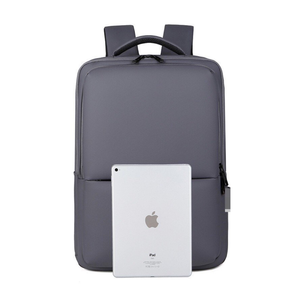 Precio al por mayor, mochila moderna para ordenador portátil con cierre de cremallera, tela impermeable, diseño sencillo, múltiples bolsillos, opción de logotipo personalizado - Product Image 5