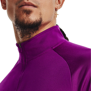 Best Quality Wholesale Solid Color <b>Men</b> Long Sleeve <b>Zip</b> <b>up</b> Meath <b>Top</b> Sports Wear Heavy Weight Plain Meath <b>Top</b> - Product Image 4