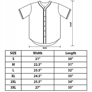 2023 échantillon gratuit en gros de qualité supérieure logo personnalisé maillot dans toutes les couleurs Baseball chemises rayées pour unisexe maillot de Baseball d'été - Product Image 6