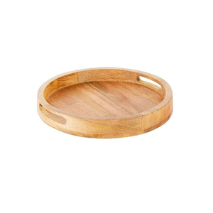 Bandeja de servicio redonda grande diseño de tendencia de moda Plato de servicio nuevo diseño personalizado - Product Image 5