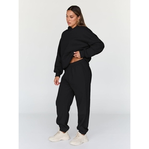 Lightweight Women Tracksuit in Winter With Solid Color <b>Plus</b> <b>Size</b> Comfortable and Breathable Women Tracksuit - Product Image 2
