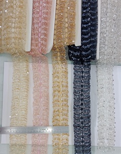 Cuentas decorativas de encaje de alta calidad para prendas de vestir, vestidos de novia, artesanías, textiles para el hogar, colores y diseños personalizables - Product Image 4