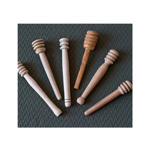 Palito de Madera Artesanal Tradicional Ecológico y Duradero para Miel, Decoración de Postres con Miel Natural, Uso en Botellas y Cajas - Product Image 1