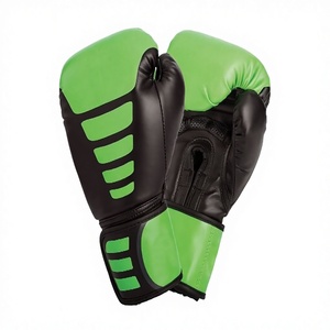 Guantes de Boxeo con Logotipo Personalizado al por Mayor, Guantes de Entrenamiento de Piel Sintética para Gimnasio y MMA - Product Image 1