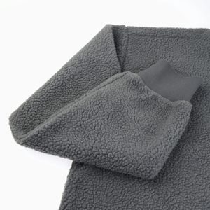 Chándal personalizado de alta calidad con cremallera completa Único personalizado invierno transpirable frente sólido bordado gráfico texto impreso lavado - Product Image 3