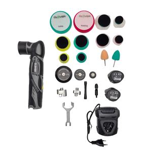 Mini <span class=keywords><strong>Lucidatrice</strong></span> Roto-Orbitale a Doppia Azione Senza Fili NanoY da 2.5Ah-12C <span class=keywords><strong>per</strong></span> Lucidatura e Ceratura Dettagliata Auto - Product Image 1