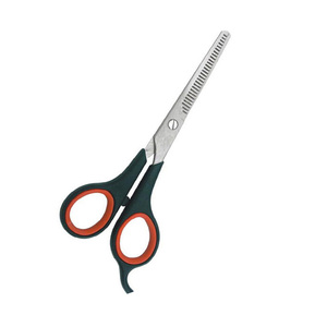 Tijeras de peluquero de acero inoxidable de calidad profesional para el hogar, mango de plástico, nueva punta de hoja afilada para suministros de peluquería - Product Image 3