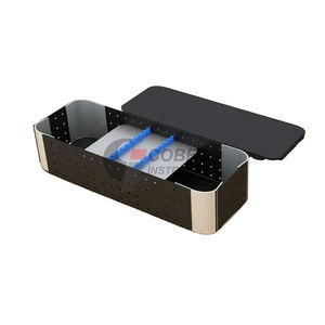 Bandeja Organizadora de Esterilización, Bandeja de Aluminio Ligera con Perforaciones, Casete de Autoclave Médico para Clínica y Hospital - Product Image 5