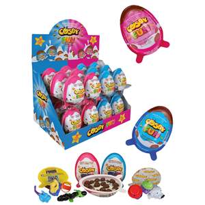 ROSSINI'S S.R.L. Huevo Sorpresa con Caramelo y Juguete, 20 x 24 Gramos, Modelo 0603667 - Product Image 1