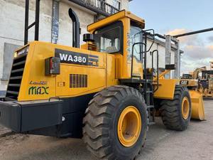 Chargeur original Komatsu Wa380 wa380-3 wa380-6 WA380 Chargeuse sur pneus d'occasion performante à coût élevé fabriquée au Japon - Product Image 3
