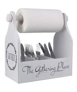 ที่ใส่ช้อนฮอร์นรูปสัตว์แบบชนบทอุปกรณ์เครื่องครัวอุปกรณ์จัดช้อนทำมือรูปทรงศิลปะสำหรับวางบนเคาน์เตอร์ - Product Image 2