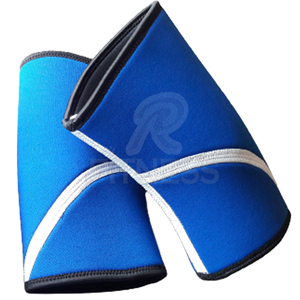 Protège-coudes et genouillères de musculation unisexes réglables en néoprène respirant, avec soutien de compression robuste - Product Image 5
