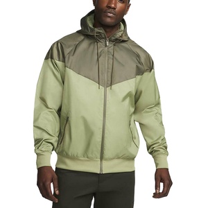 Chaqueta Cortavientos Deportiva de Nailon con Capucha para Hombre, Talla Grande, Personalizable con Logotipo, para Invierno - Product Image 1