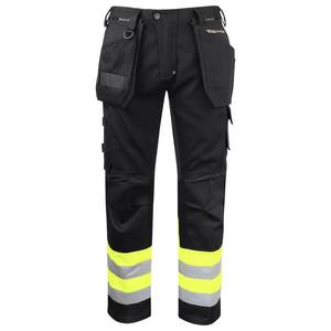 Safety Work Trousers Multi Pockets Work <b>Pants</b> Men Reflective <b>Hi</b> <b>Vis</b> Work Wear Trousers New High Quality - Product Image 1