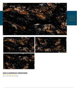 Gạch Sứ Bề Mặt Bóng Cao 600X1200 Mm Sử Dụng Làm Sàn Trang Trí Cho Khách Sạn, Biệt Thự, Trung Tâm Mua Sắm - Product Image 2