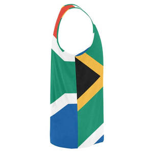 Débardeur de sport d'été imprimé pour homme, à séchage rapide, respirant, tricoté, pour la salle de sport, l'entraînement, décontracté, sans manches, design 100% - Product Image 6