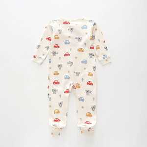 Top cómodo verano mamelucos para bebés mejor bebé manga corta recién nacidos venta al por mayor telas de algodón Material de punto - Product Image 2