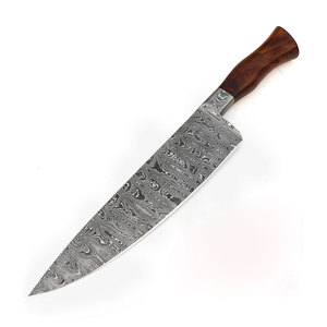 Cuchillo de cocina de acero damasco de 6 "de calidad superior al por mayor hecho a mano OEM compatible con garantía de 3 años opciones personalizadas precio bajo top - Product Image 1