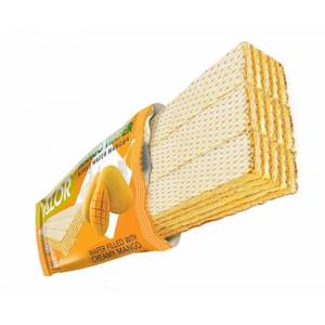 ALOR HALAL Sweet Cream Freeze-Dried Mango Wafers Low-Carb Crispy Cookies Biscuits Sachet Individually Packed <b>Milk</b> <b>Boxes</b> Bag - Product Image 2