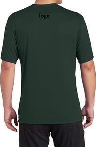 Camiseta de hombre de algodón 100% de alta calidad al por mayor totalmente personalizable nuevo estilo hombro caído con ajuste curvo de secado rápido - Product Image 3