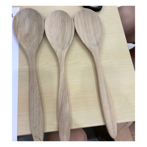 ช้อนไม้แอช/ไม้สัก/ช้อนไม้อะคาเซียปรับรูปทรงได้สำหรับ/เครื่องใช้บนโต๊ะอาหารที่ทำจากไม้99 GD - Product Image 5