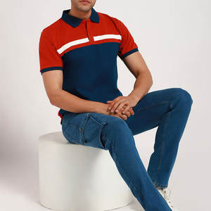 Precio barato ligero hombres Polo camiseta fábrica adecuada diseño Polo camiseta OEM/ODM servicio bajo precio hombres Polo camiseta - Product Image 5