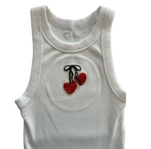 Tops courts à broderie perlée tendance avec perles de rocaille pour jeunes adultes Tops à perles de rocaille artisanales pour cadeau unique - Product Image 3