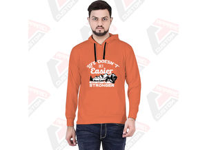 Premium Men's Pullover <b>Hoodie</b> Ultra Cozy and Comfortable 100% Cotton Embroidered Plain Dyed with Digital Printing for Winter - Product Image 6