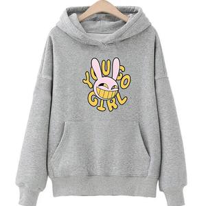 Sudaderas con capucha Moda Mujer Sudaderas Unisex Ropa informal Vintage Cuello redondo Jerseys - Product Image 6