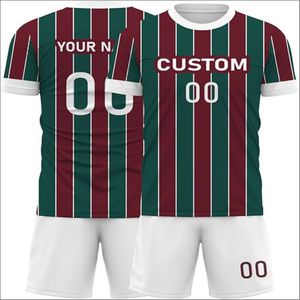ชุดฟุตบอลขายส่งจากโรงงาน เสื้อกีฬาคอตั้ง แขนสั้น โพลีเอสเตอร์ 100% รับสั่งทำแบบซับลิเมชั่น เสื้อฟุตบอลฤดูร้อน - Product Image 3