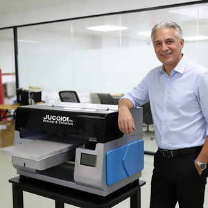 <span class=keywords><strong>Imprimante</strong></span> UV multifonctionnelle Jucolor A3 à plat pour gobelets, balles de golf, étuis, horloges, plaques nominatives, artisanat en verre - Product Image 3