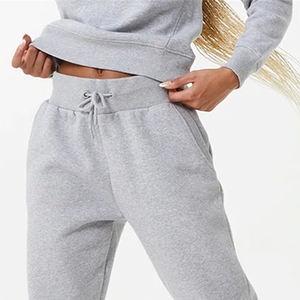 Jogging pour femmes de qualité supérieure, design uni, fabrication sur mesure, service OEM personnalisé, taille élastique pleine longueur, coupe ajustée - Product Image 5