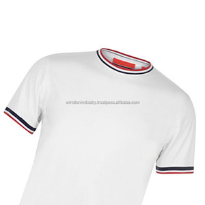 100% coton/bambou/fibre Logo personnalisé Sublimation vente en gros T-shirts pour hommes T-shirts unis décontractés pour hommes avec votre marque - Product Image 4