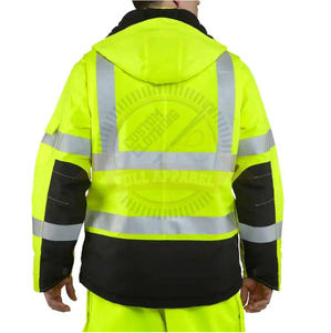 Las 20 Mejores Chaquetas de Seguridad Reflectantes de Nueva Llegada, la Mejor Protección, Secado Rápido, Transpirables, Cómodas, Uniformes Personalizados de Alta Calidad - Product Image 1
