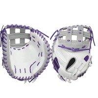 Guantes de Béisbol de Cuero Personalizados con Logotipo Prime Craft, para Lanzar con la Mano Derecha o Izquierda, Diseño Impermeable con Dedos Separados
