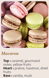 Vela Aromática de Lujo Moderna Hecha en Francia, 25cl, Frasco de Vidrio Cilíndrico, Aroma Macaron, Velas Perfumadas de Cera Mixta - Product Image 5