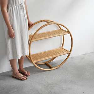 Estantes de pared de ratán modernos, venta al por mayor, estantes de pared naturales para organización de habitaciones - Product Image 5