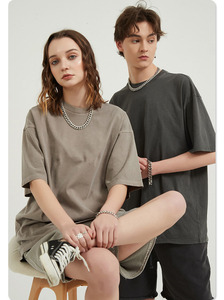 Digital Printed <b>Acid</b> Washed T-shirt Distressed Men <b>Drop</b> Shoulder Streetwear Black Custom Graphic Vintage T-shirt for men - Product Image 3